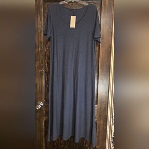 NWT Cut Loose Navy Blue Maxi Dress Sz XL